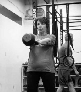 Evangeline R. kettlebell swing Evangeline R. kettlebell swing