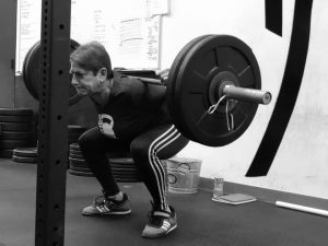 Harriet C. back squat Harriet C. back squat